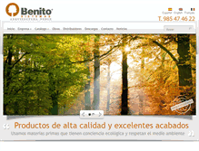 Tablet Screenshot of benito-sdc.es